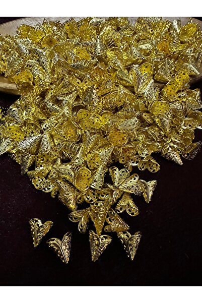 e tuhafiye 20 bucăți de mărgele de rugăciune de culoare aurie, ciucuri, acces...