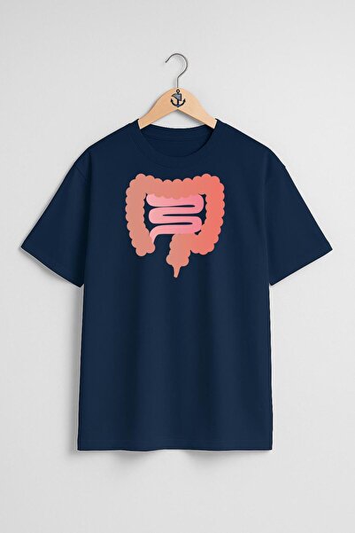 Bahriyeli Collection Unisex T-Shirt with Oversize Chest Design
