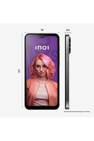General Mobile Android One INOI Note 13S - 8GB RAM, 256GB Storage, Gray