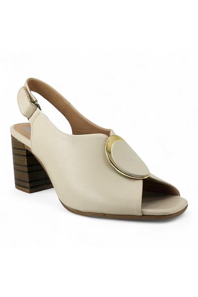 Venüs 2108518 Genuine Leather Heeled Women's Sandals