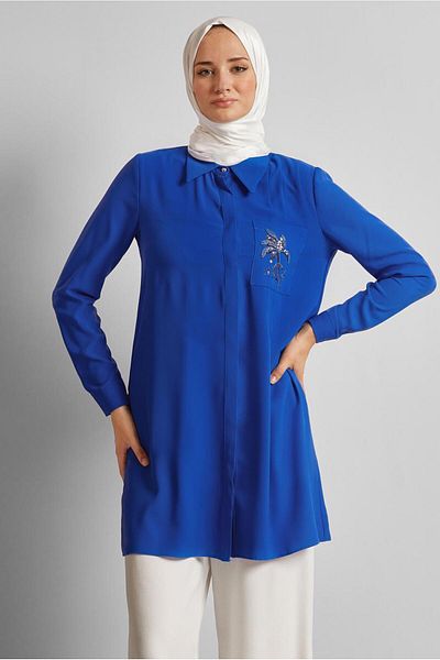 Alvina TUNICĂ IMPRIMATĂ CU MÂRGELE 44794