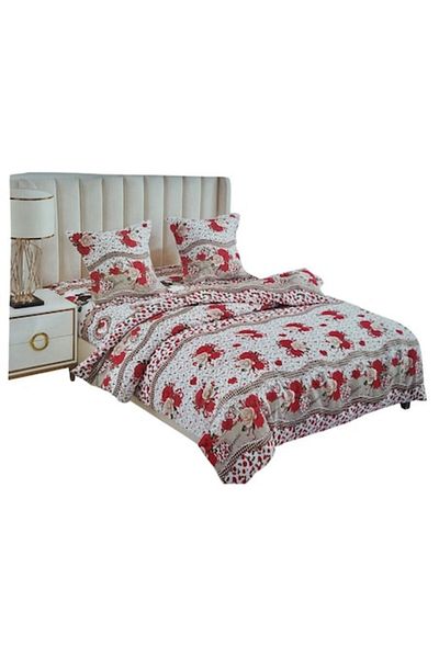 OEM Double Bed Linen Set 4 Pieces, Cotton