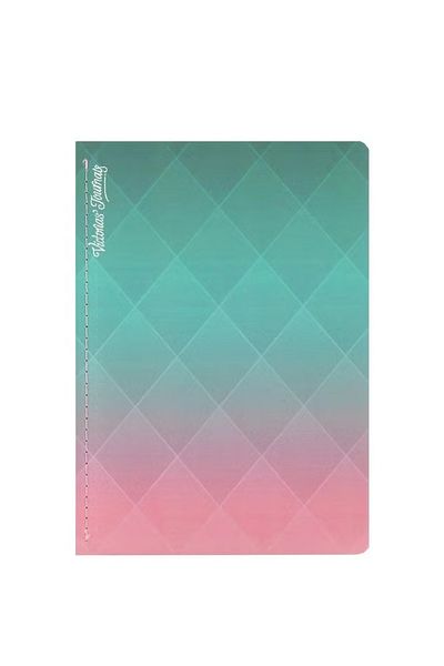 Roco A5 Memo Notebook – 40 Sheets, Metallic Cover with Elastic Band