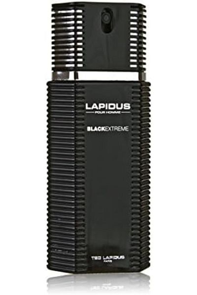 Ted Lapidus Black Extreme Eau de Toilette Spray for Men, 3.4 Oz