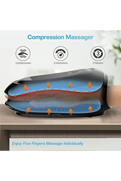 COMFIER Hand Massager with Heat and Compression Intelligent