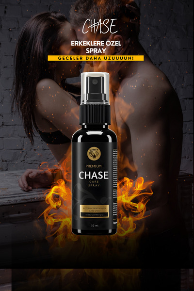 Chase Care For Man Spray Long Time Premium Uzun Deneyim Sprey 30 ML