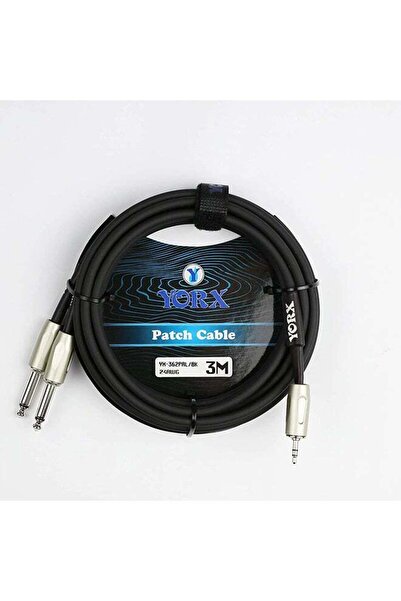 Yorx TRS Mono Plug - YX-362 PR-3 M BK