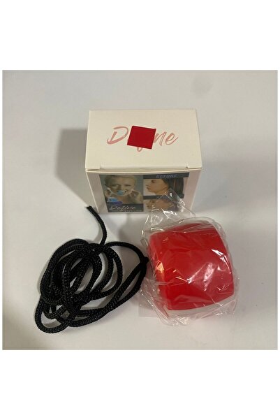 Flippy Facial Toning Device, Flippy, Silicone, Jawline/Maxilla Correction, Red