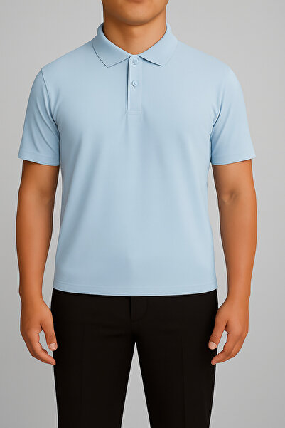 nacar çarşı Unisex Baby Blue κοντομάνικο μπλουζάκι πόλο με λαιμόκοψη Lacoste ...