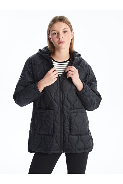 LC Waikiki Hooded Quilted Women's Puffer Coat