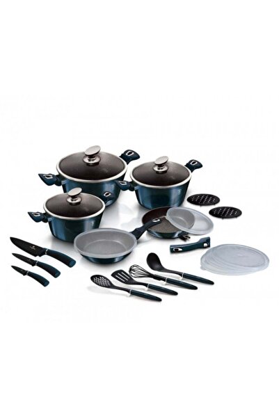 Berlinger Haus Set oale si tigai (22 piese) Aquamarine Metallic Line Berlinge...