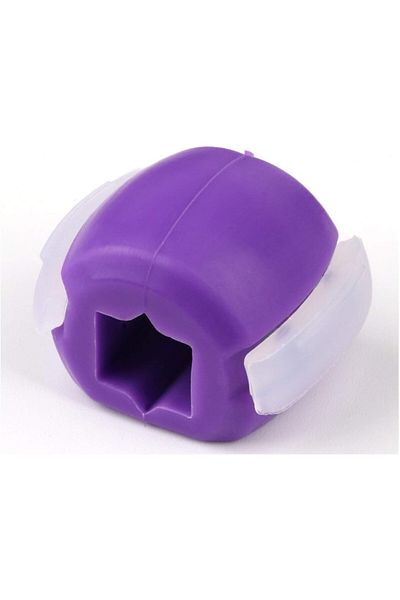 Flippy Dispozitiv de tonifiere facială din silicon, corecție maxilar/maxilar, violet