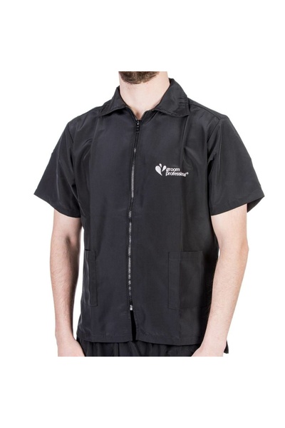 Groom Professional جاكيت فلورنسا أسود 50 بوصة - كبير جدًا