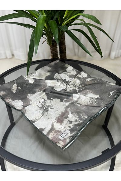 Ess Scarfs Tie-Dye Pattern Cotton Scarf