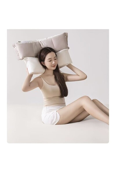 Flippy 3-in-1 Orthopedic Pillow Flippy, Double Layer, Cervical Protection, Adults, 45 x 70 cm, Gray