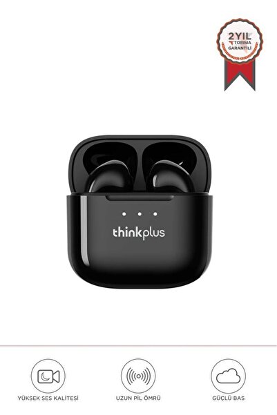 LENOVO Bluetooth Kulaklık Kulak İçi Thinkplus Kablosuz Kulaklık LP23 Siyah