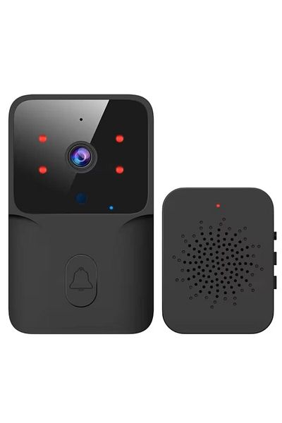 Acfapro Wireless Video Doorbell ACFAPRO™, Remote Control via App, Built-in 800mAh Battery, Two-Way Microph