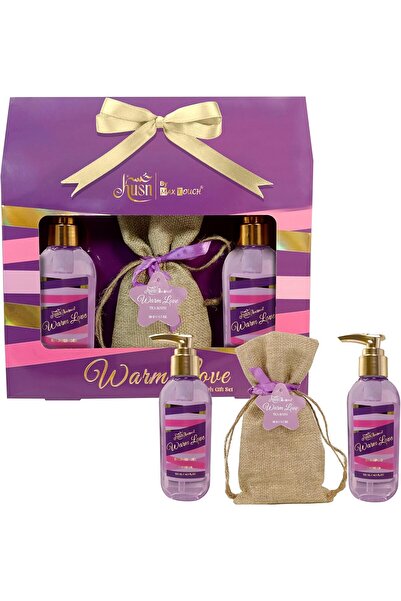 Max Touch Warm Love 3pc Bath Gift Set – Gardenia Bliss-Bath Tea, Shampoo, and...