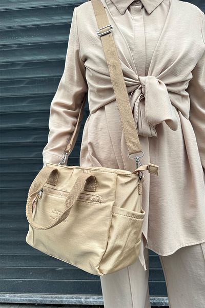 Just Polo Imported Kılinkır Fabric Shoulder Bag Mail Bag