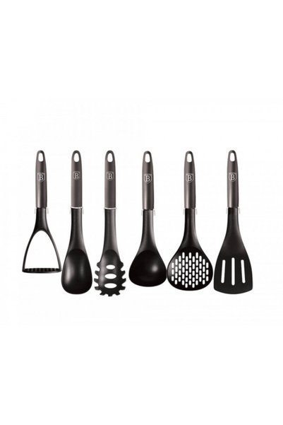 Berlinger Haus Set de ustensile de bucătărie (7 piese) Metallic Line Carbon P...