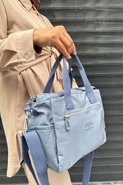 Just Polo Imported Kılinkır Fabric Shoulder Bag Mail Bag