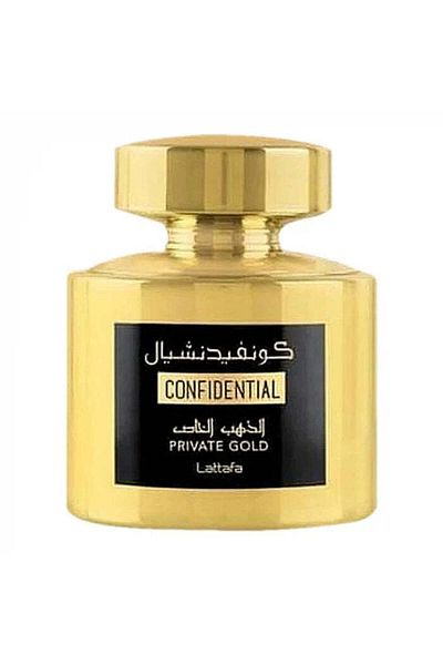 lattafa Decant 10 ml Confidential Private Gold EDP women's inspiration Kirke Tiziana Terenzi