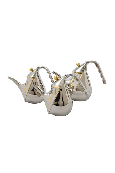 SQUALO Luxury hospitality stainless steel cooler set (0.7 - 1 - 1.36 liters)
