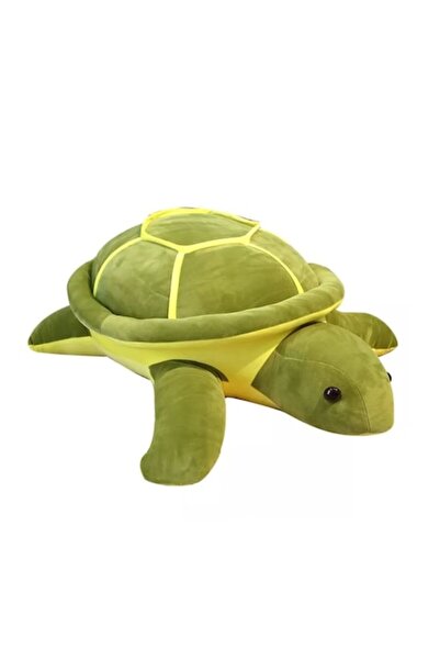 OEM Broască țestoasă de pluș, verde, 55 cm