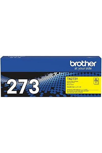 Brother Genuine TN-273Y Standard Yield Yellow Ink Printer Toner Cartridge