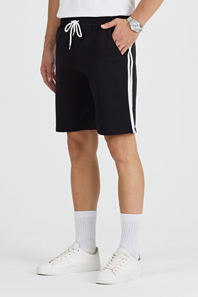 pandy Fit Mold Unisex Double Stripe Basic Shorts