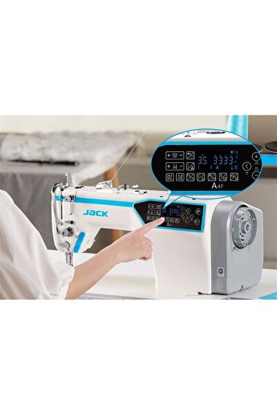 Jack A4F-DQ Düz Dikiş Makinası Kısa İplik Kesicili