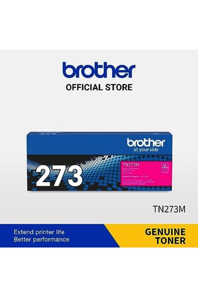 Brother Genuine TN-273M Standard Yield Magenta Ink Printer Toner Cartridge