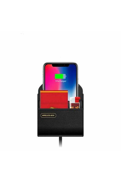 Generic Wireless Car Charger Box Fast Phone Wireless Charging Pad Stand