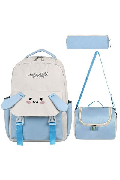 change time School Bag 1St Class Including Lunch and Pen Holder Width: 30cm Length: 40cm Bottom: 18cm