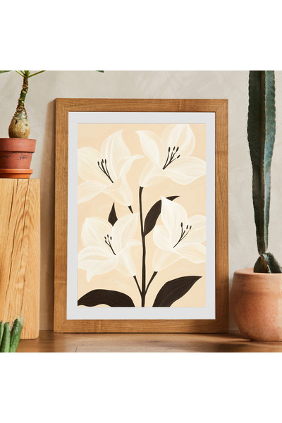 woodhomeworks Ένα τεμάχιο Διακόσμηση γραφείου σαλονιού ζωγραφική Vrynt