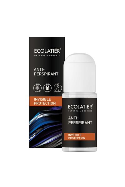 ECOLATIER Invisible Protection antiperspirant roll-on deodorant 50ml
