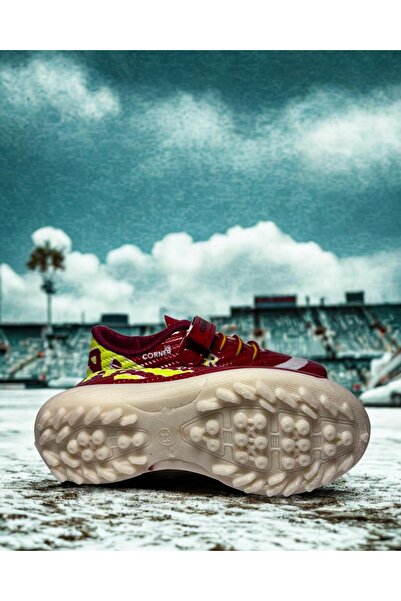 crybrands Velcro Patent Leather Children's Serrated Sole Football Shoes Turf Shoes Kids Soccer Shoes