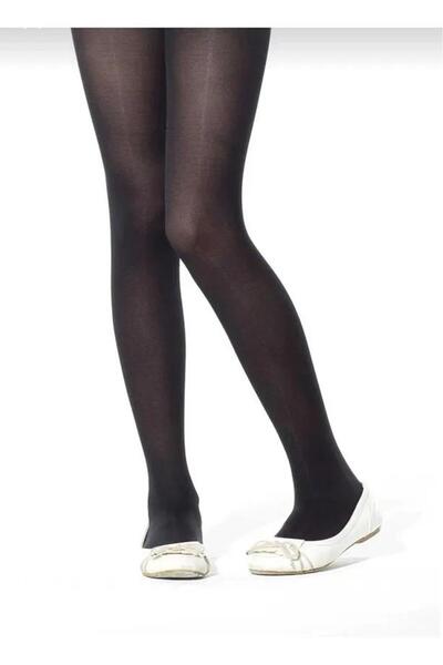 Genel Markalar Kız Çocuk Muz İnce Külotlu Çorap – Siyah Mikro 50