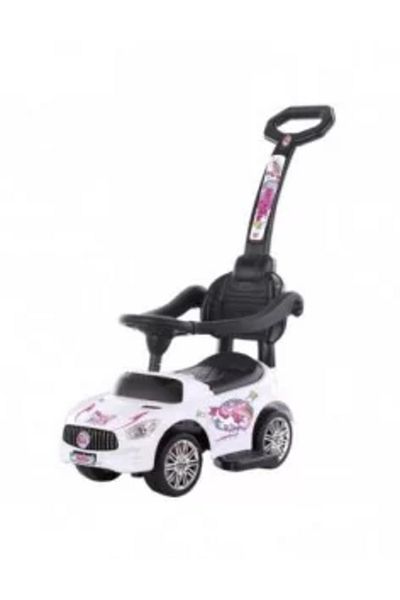 JollyMag Mașinuță de împins MyKids Music 0142/R/07 Lapte/Roz