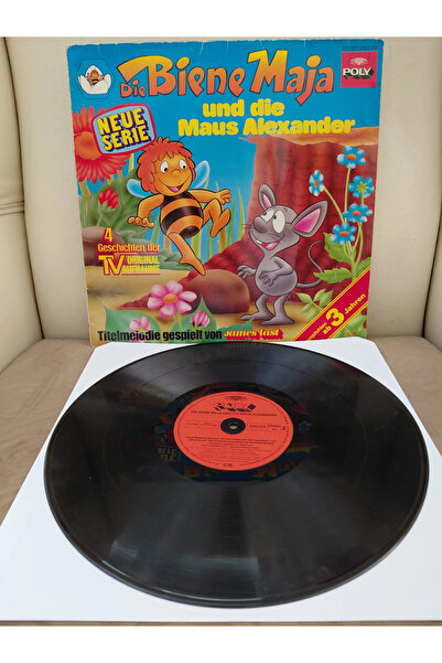 Plakperest Die Biene Maja Und Die Maus Alexander/Arı Maya (Hikaye) – 1979 Alm...