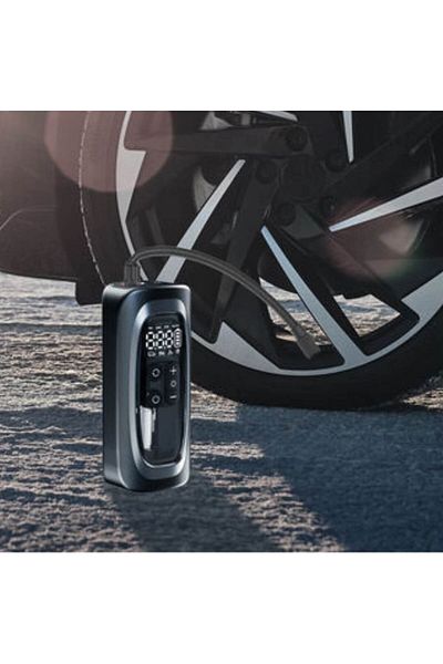 Generic 2 in 1 Portable Car Jump Starter & Tire Inflator S 02 with Power Bank