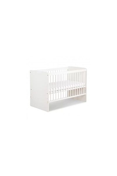 Klups Children's Wooden Crib KAROLINA II White