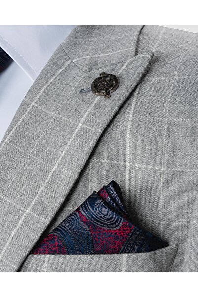 Suit Sartoria Ssa Prt 291 Ekose Yelekli Takım Elbise