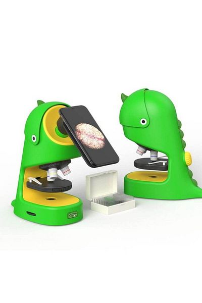 Generic Dinox Scope Kid's Microscope Dinosaur for Age 5-12 Kids