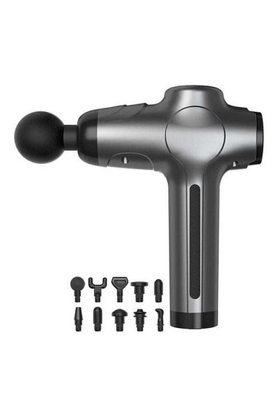 COOYA Massage Pistols With 10 Heads，7 speed，multi-frequency vibration design，Relieve muscle soreness