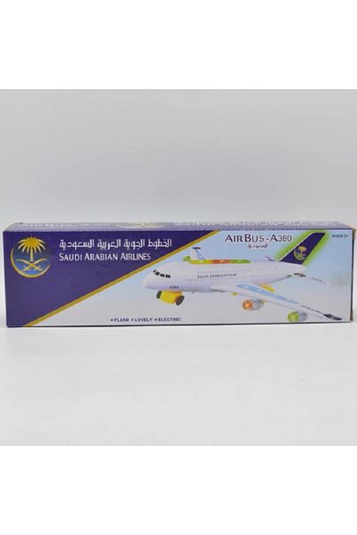 rexa طائرة لعبة أنيقة - مزودة بأضواء وصوت لابايك