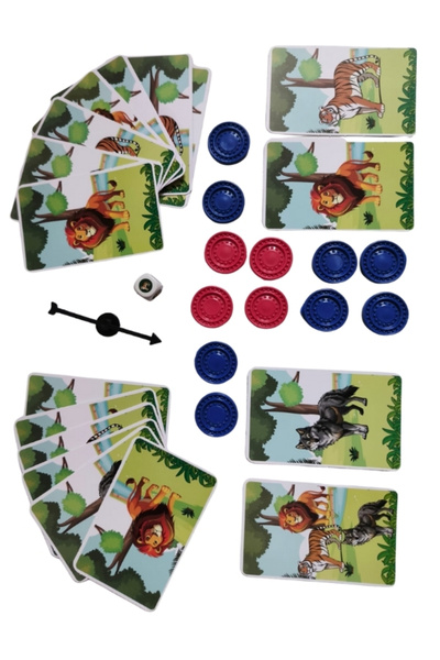 ZEKA DOLABI 5 Cards Game Attention - Focus - Speed - Memory