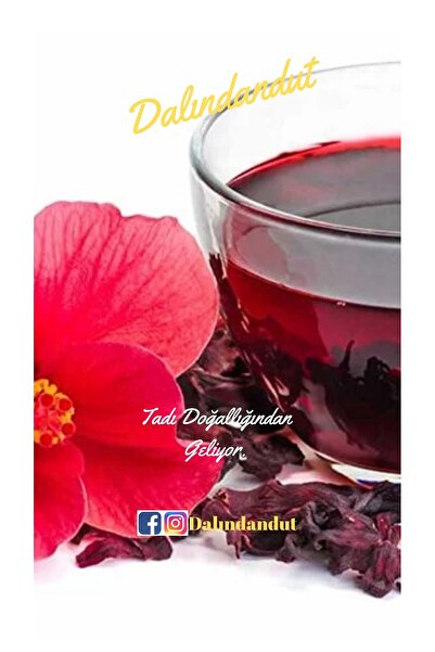 Dalındandut Yeni Mahsul Hibiskus Çayı 100 gr ( Doğal Kurutulmuş, Katkısız )