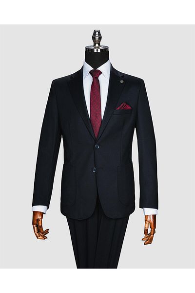 Suit Sartoria Ssa.2001-02/252004 mono collar vestless suit