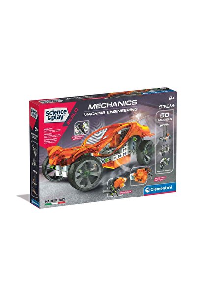 CLEMENTONI Science & Play (Mechanics Laboratory)- Racing Car Building Toy- Bu...